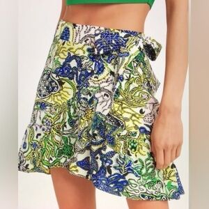 New! A.L.C. Hampton Wrap Mini Skirt